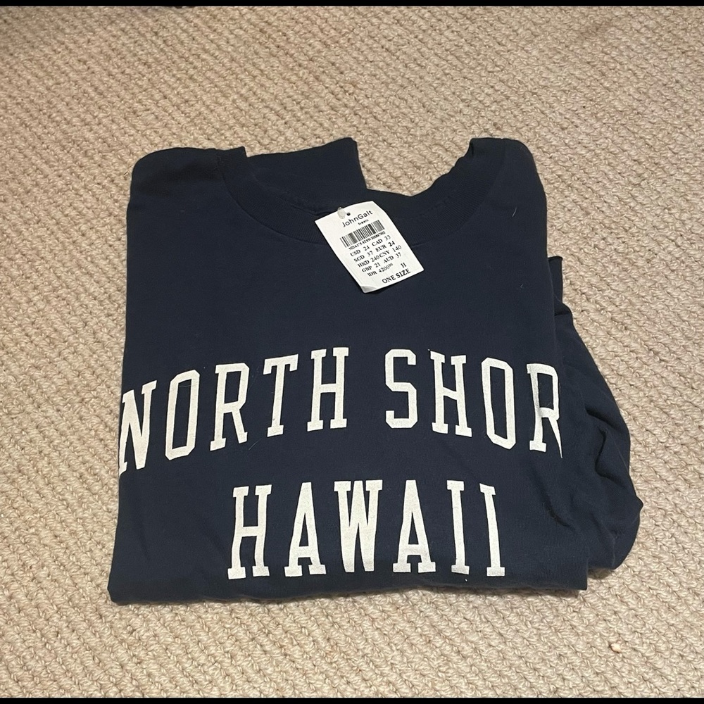 NWT brandy melville long sleeve north shore hawaii shirt 🌊